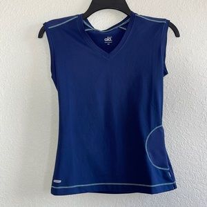 Alo athletic navy cool fit tank top
